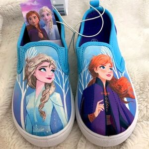 Toddler Girls Frozen Sneakers Size 9